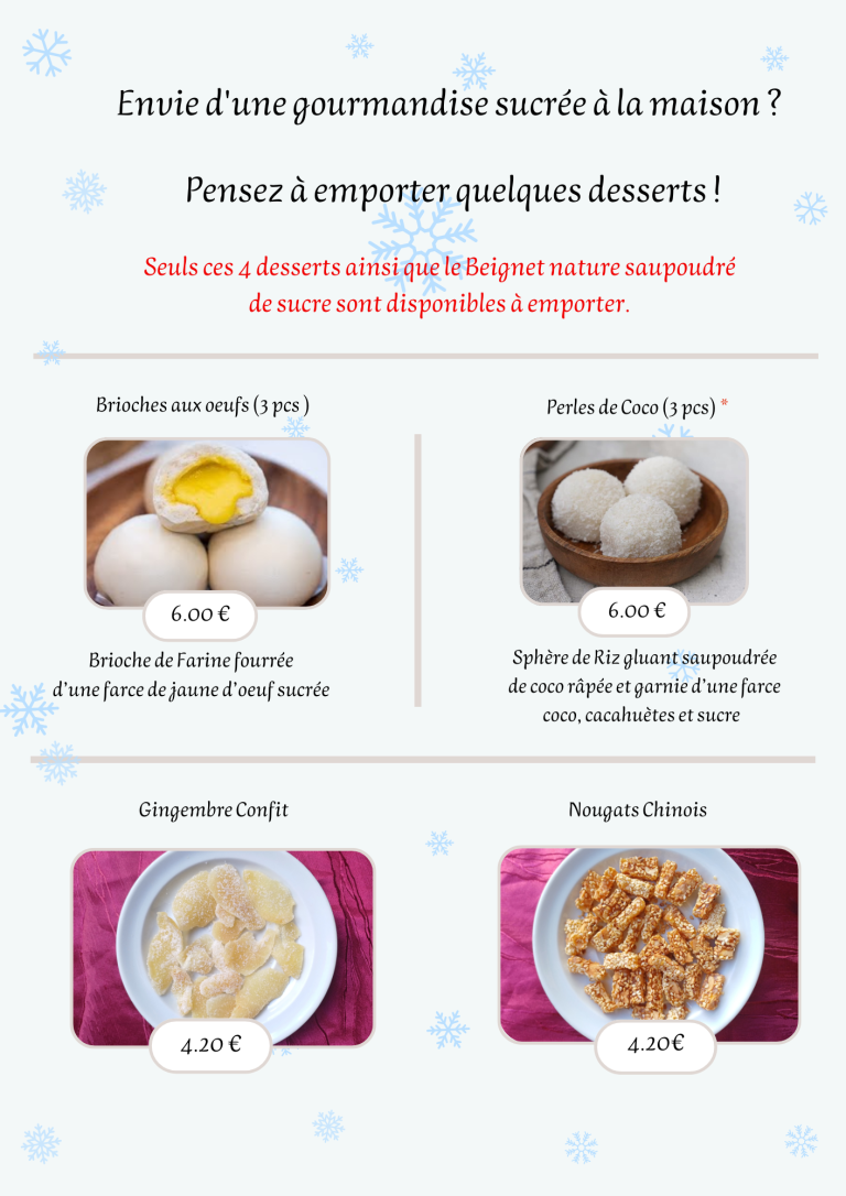 Dessrts emportables